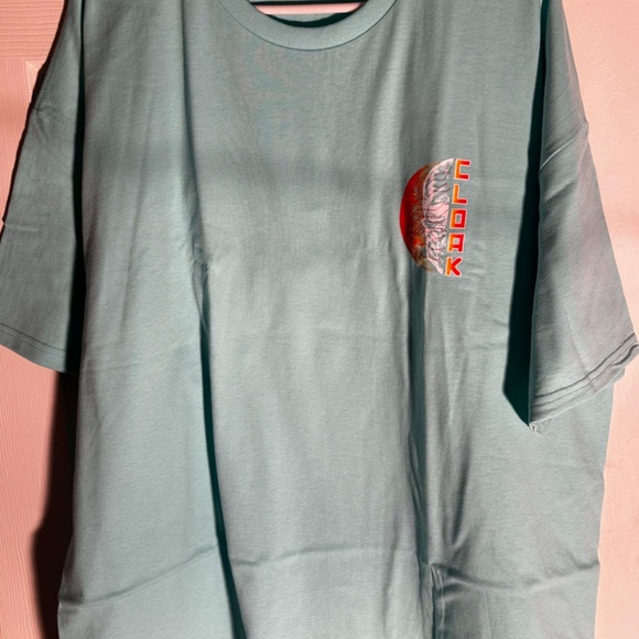 Cloak T-Shirt - 2XL - Light Blue/Turquoise - Picture 3 of 4